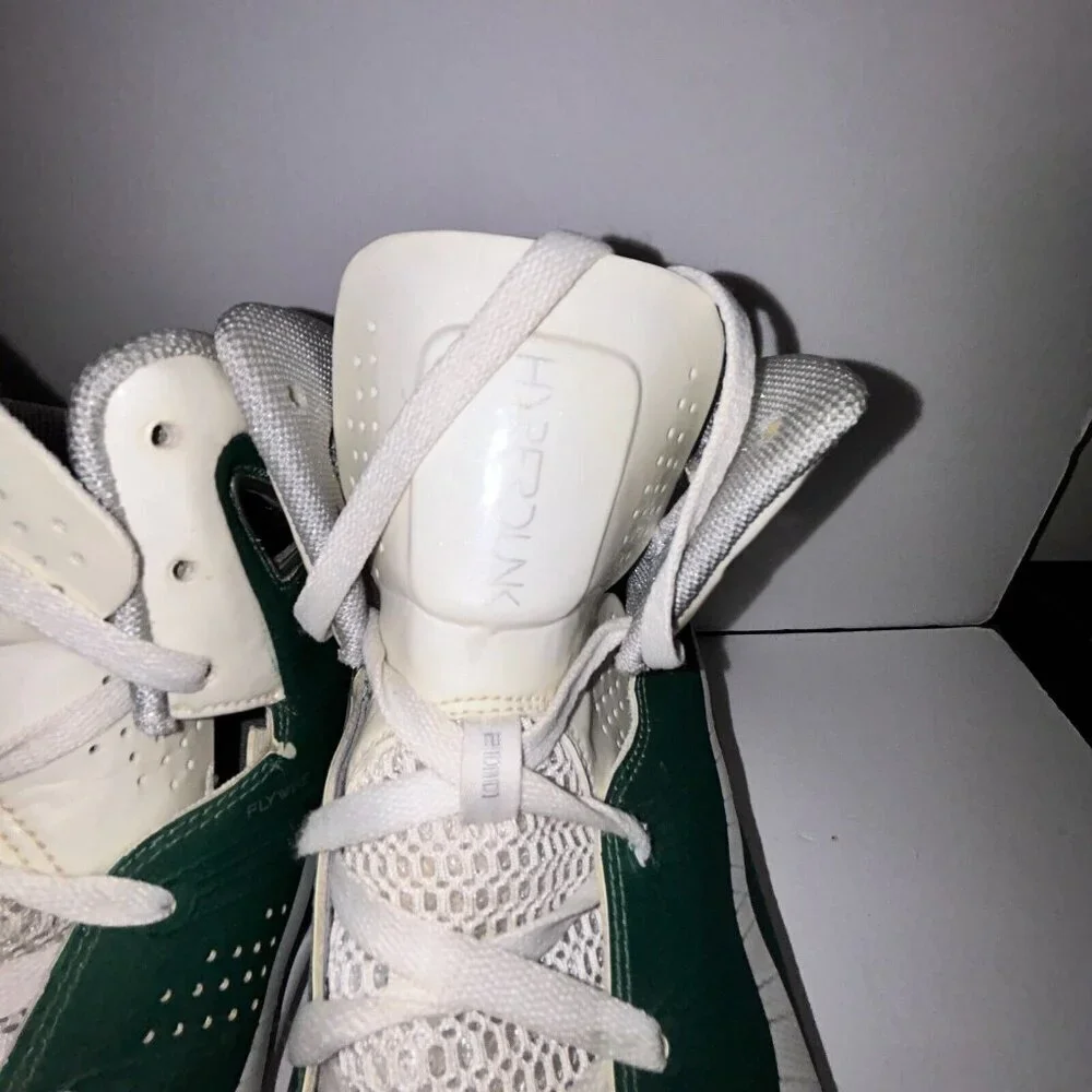 Nike Hyperdunk Leather Basketball Shoes Flywire 407627 Green 2010 Men's Size 16 - Picture 3 of 16